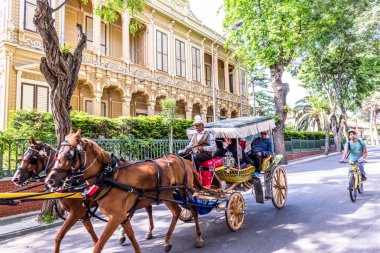 Büyük ada veya Prens Adası ünlü phaeton tur Istanbul'da olduğunu