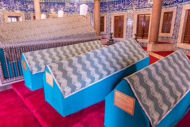 Türbesi Hürrem (Roksolana) Süleymaniye Camii, Istanbul.