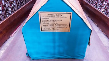 Türbesi Hürrem (Roksolana) Süleymaniye Camii, Istanbul.