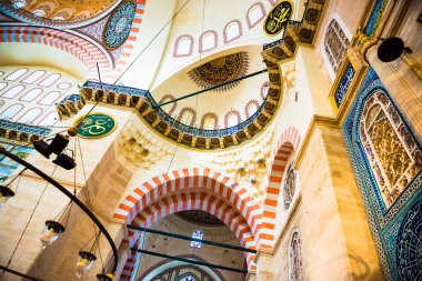 İç Dekorasyon ve sanat Süleymaniye Camii