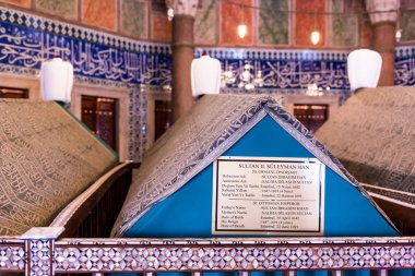 Mezar efsanevi Türk Sultan Süleyman veya muhteşem süleyman