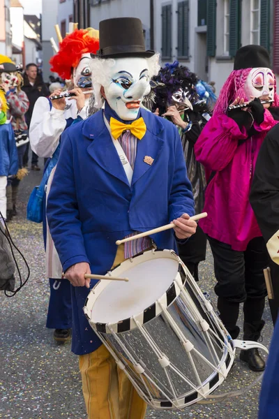 Carnevale di Basilea 2017 — Foto Stock