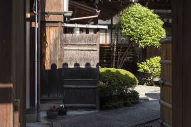 Kyoto Higashiyama Japon ev giriş