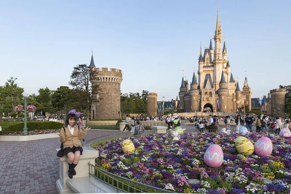 Tokyo Disneyland Cinderella castle — Stock Photo, Image