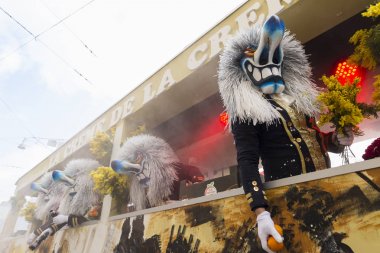 Basel karnaval 2018 geçit