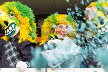 Basel karnaval 2018 geçit