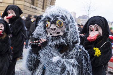Basel karnaval 2018 tek maskesi