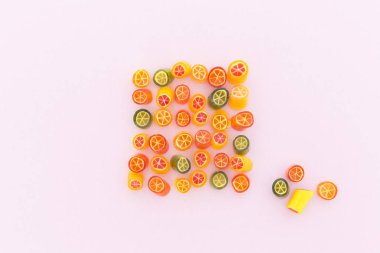 renkli şeker çeşitleri