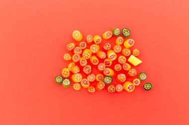 renkli şeker çeşitleri