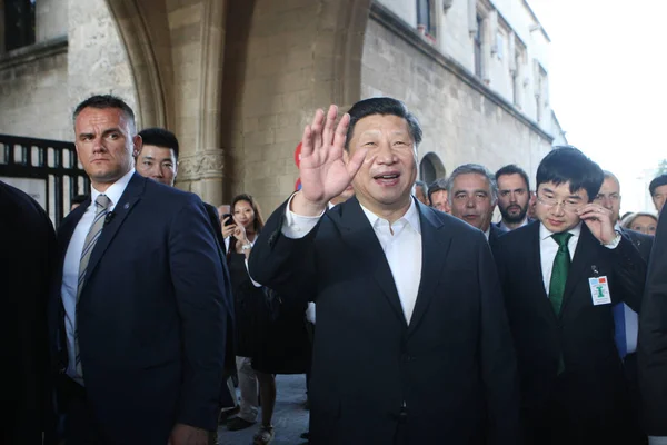 İnsanlar Çin'in XI Jinping başkanı — Stok fotoğraf