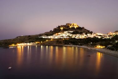 Rodos Adası, Lindos bay Yunanistan