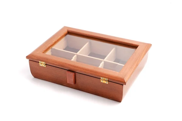 Jewelry Wooden Box Casket — Stock Photo, Image