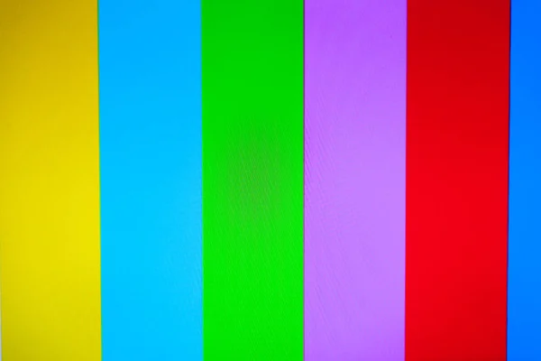 TV en color sin fondo de señal — Foto de Stock