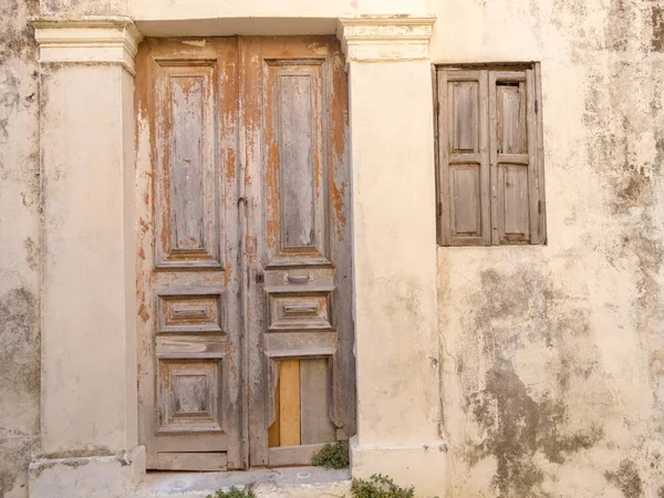 Vieille porte en bois — Photo