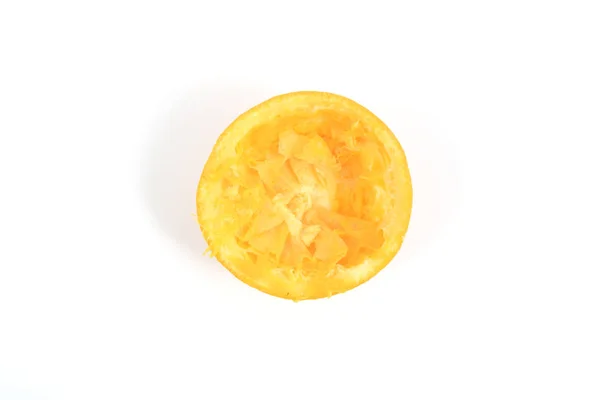 Vymačkané pomerančové řezy — Stock fotografie