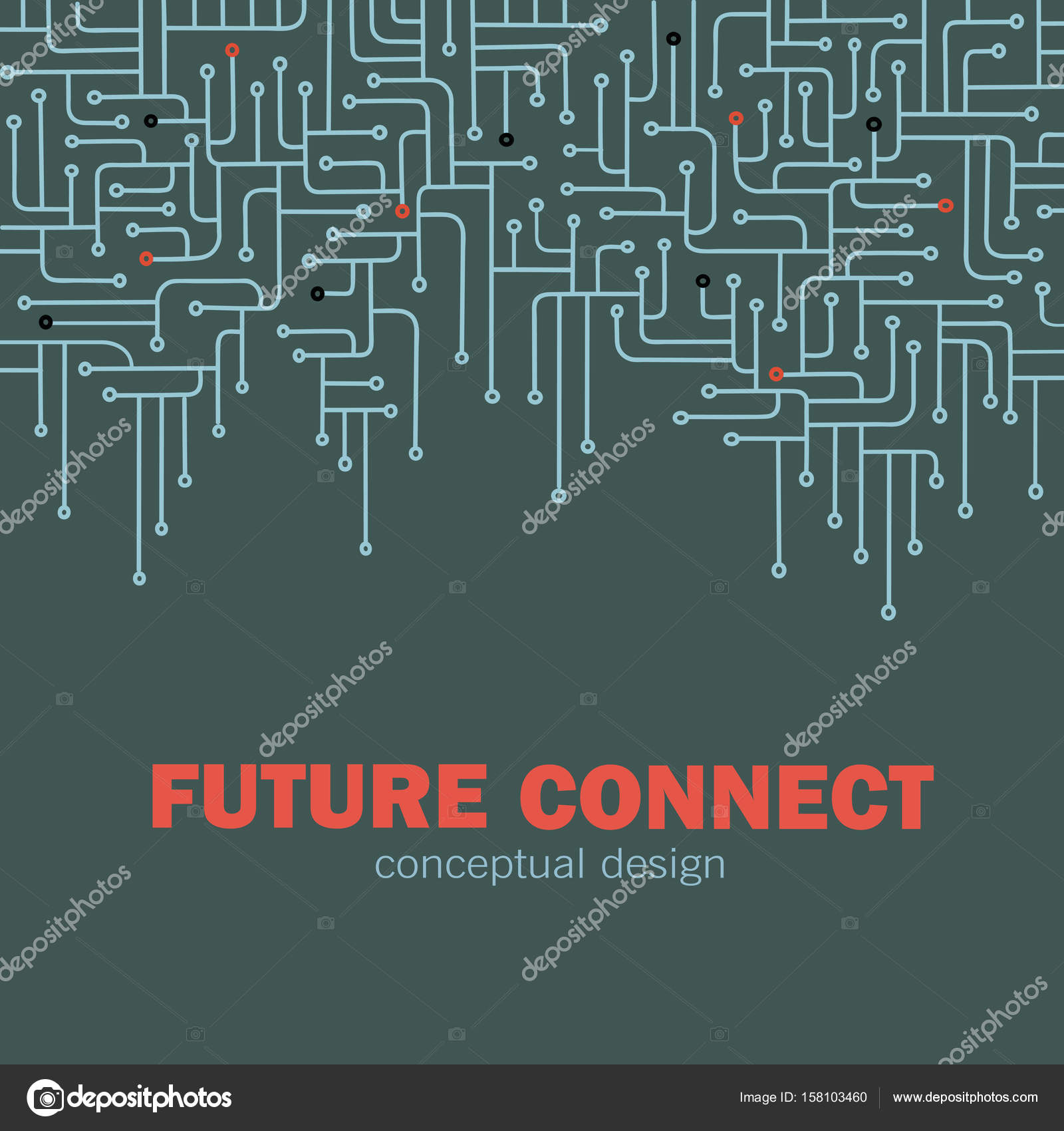 electronic circuit background spu circuit lines design future