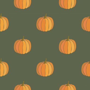Kabak seamless modeli. Şükran günü arka plan