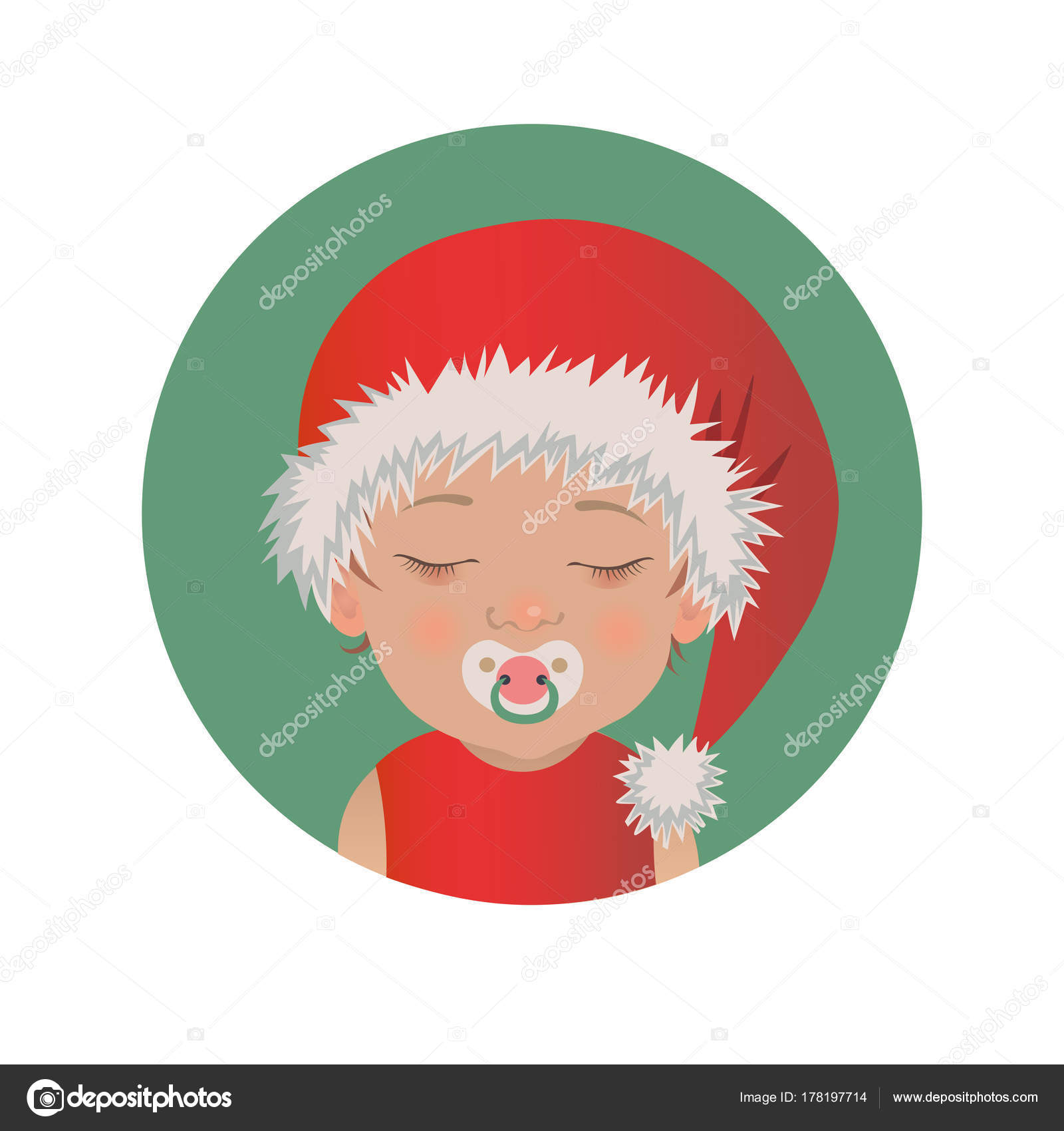 Santa/'s Little Elf Christmas Baby Pacifier