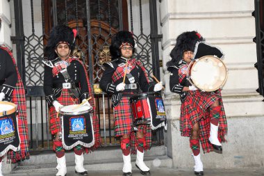 Londra, Birleşik Krallık, 25 Ocak 2020: Çin Yeni Yılı geleneksel Çin takviminde yeni yılın başlangıcını kutlayan Çin festivali..