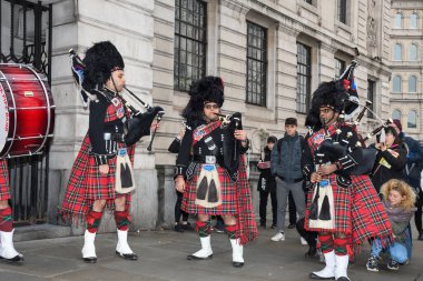 Londra, Birleşik Krallık, 25 Ocak 2020: Çin Yeni Yılı geleneksel Çin takviminde yeni yılın başlangıcını kutlayan Çin festivali..