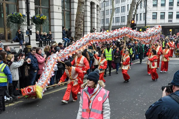London United Kingdom 25Th January 2020 Chinese New Year Chinese — Stock Photo, Image