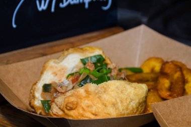 Taze Yemek Büfesi Yemek Yemeği Paylaşım Partisi Konsepti