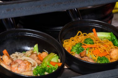 Taze Yemek Büfesi Yemek Yemeği Paylaşım Partisi Konsepti