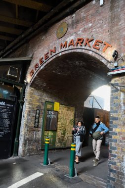 Londra, İngiltere, 25 Ocak 2020: Londra Borough Market