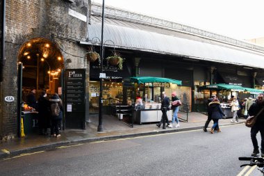 Londra, İngiltere, 25 Ocak 2020: Londra Borough Market