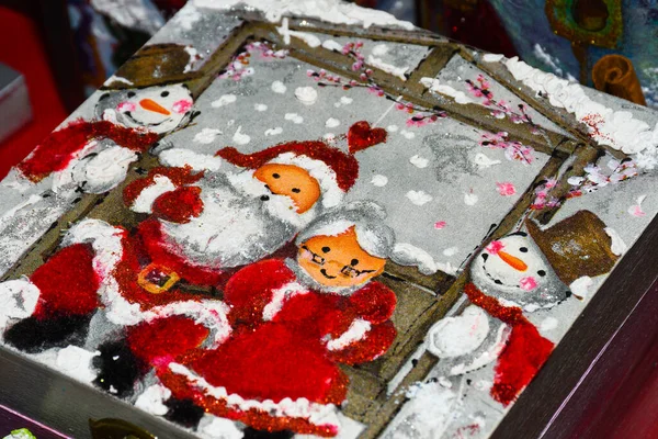 Christmas Ornaments Market — Stock Photo, Image