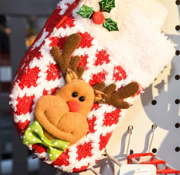 Adornos Navideños Mercado — Foto de Stock