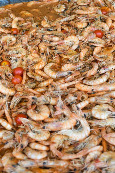 Lagostins Cozidos Lagostins Fritos Crayfish Crawdads Craw Papais Durante Festival — Fotografia de Stock