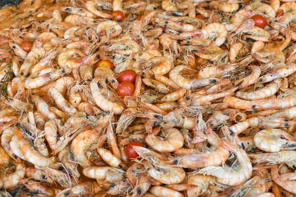Lagostins Cozidos Lagostins Fritos Crayfish Crawdads Craw Papais Durante Festival — Fotografia de Stock