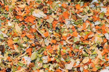 İstanbul 'da çeşitli çay ve baharatlar Türkiye' de ve Grand Bazaar 'da