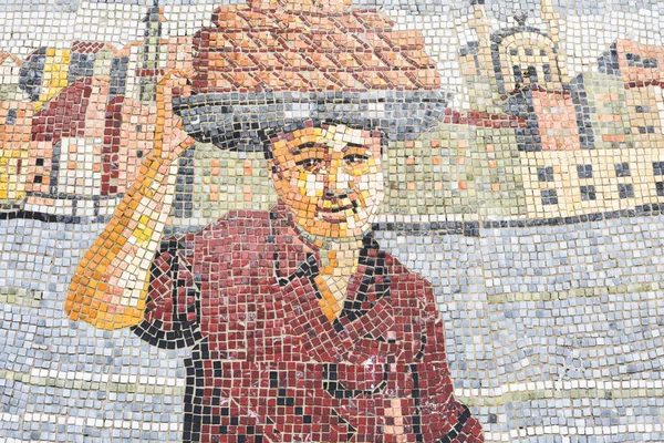 Turco Patrón Colorido Mosaico Mezquita Gráfico Patrón Sin Costura — Foto de Stock