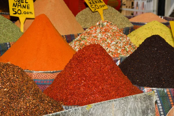 Egyptian Bazaar. The Spice Bazaar in Istanbul, Turkey is one of the largest bazaars in the city.