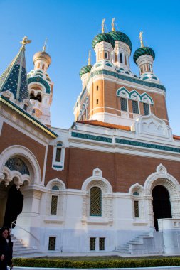 Nice, Fransa 'daki St. Nicholas Ortodoks Kilisesi Katedrali