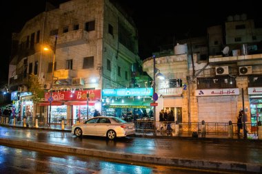 Amman, Ürdün, 17 Mart 2019: Amman şehir merkezi..
