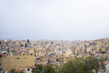 Amman, Ürdün, 17 Mart 2019: Amman Kalesi Ürdün 'ün başkenti Amman' ın merkezinde tarihi bir yerdir..