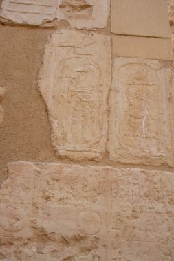 Kahire, Mısır, 24 Aralık 2018: Hatshepsut Morg Tapınağı