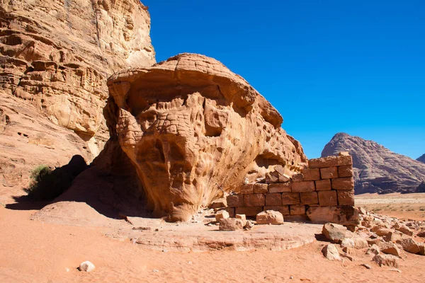 Amman Jordanien März 2019 Wadi Rum Tal Des Mondes Liegt — Stockfoto