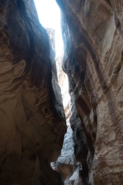 Ammán Jordania Marzo 2019 Khazneh Tesoro Antigua Ciudad Petra Jordania — Foto de Stock