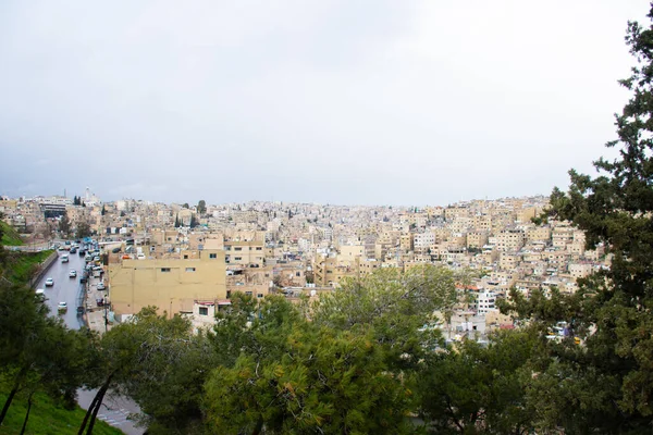 Amman Jordanië Maart 2019 Amman Citadel Een Historische Plek Het — Stockfoto