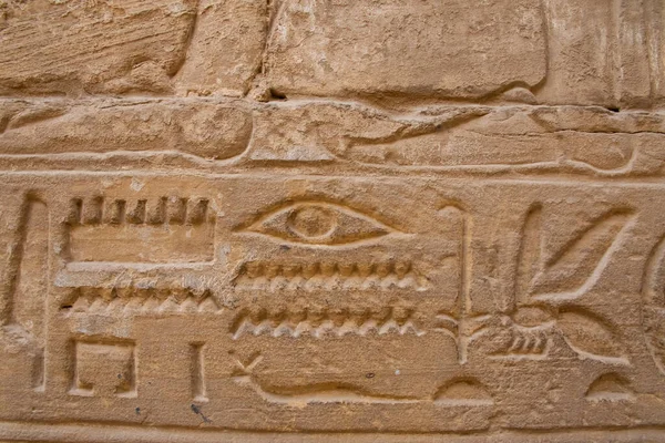 Kahire Mısır Aralık 2018 Mısır Daki Luxor Tapınağı Karnak Kompleks — Stok fotoğraf