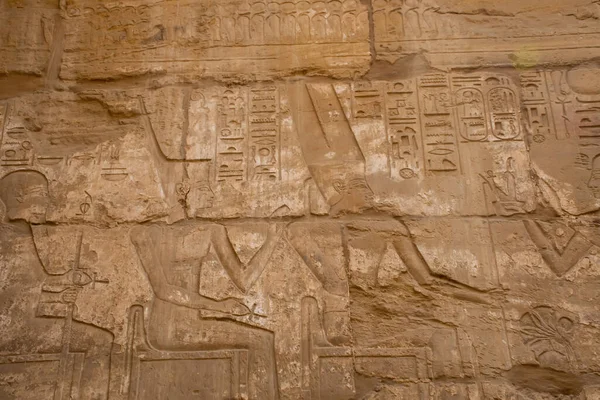 Káhira Egypt Prosince 2018 Luxor Chrám Egyptě Karnakův Komplex Chrám — Stock fotografie