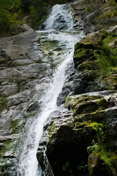 Caciulata Romana 2019 Április Cascada Lotrisor Vízesés Romániában — Stock Fotó