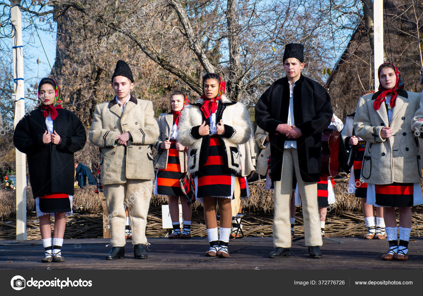 Bucharest Romania 25Th December 2019 Christmas Tradition Festival Balkans  Romanian — Stock Editorial Photo © cristina.murariu88@gmail.com #372776726, image size:1600x1122