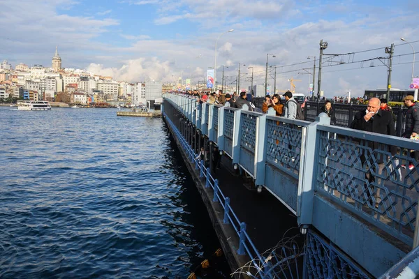 Istanbul Türkei 2019 Besichtigung Der Istanbuler Skyline Des Hafens Und — Stockfoto