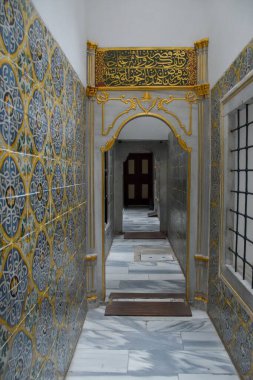 İstanbul, Türkiye, 20.12.2019: Topkapı Sarayı veya Seraglio, İstanbul 'un Fatih ilçesine bağlı büyük bir müzedir..