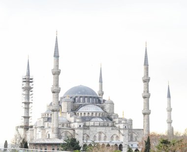 İstanbul, Türkiye, 20.12.2019: Mavi Cami (Sultan Ahmet Camii))